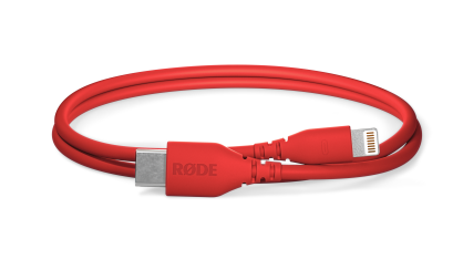 RODE SC21 - Czerwony Kabel USB-C - Lightning 30cm