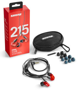 Shure SE215SPE-RD-EFS