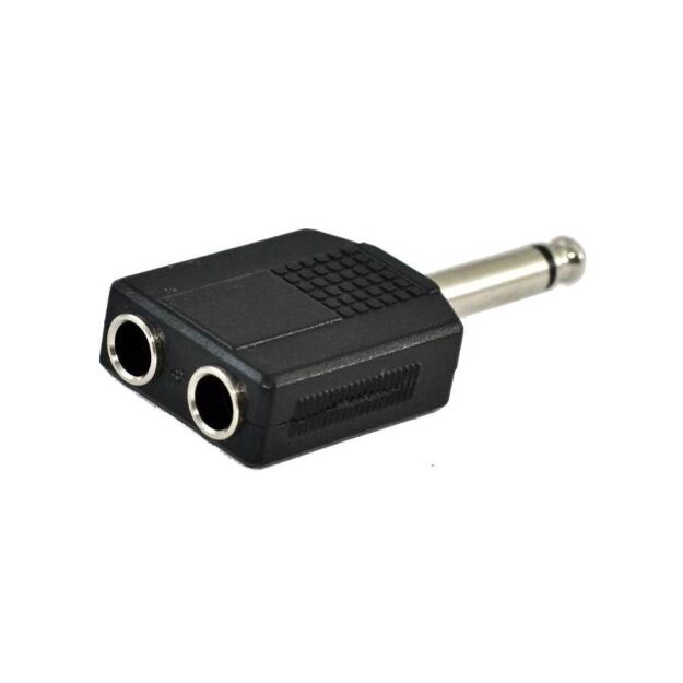 SSQ HA4 - adapter 2x żenśki jack 6,3mm - męski jack 6,3mm