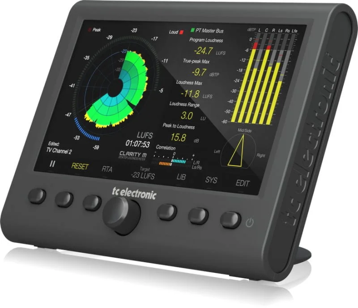 TC Electronic Clarity M - Stereofoniczny miernik audio 5.1