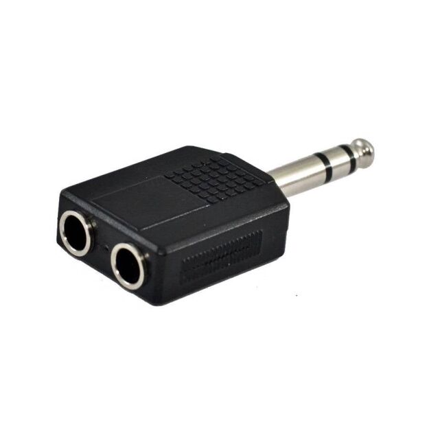 SSQ HA5 - adapter 2 x żeński Jack stereo 6.3mm - Jack stereo 6.3mm