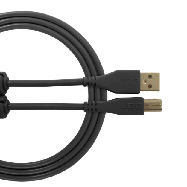 Kabel USB UDG Ultimate Audio Cable USB 2.0 A-B Black Straight 3m (prosty) U95003BL