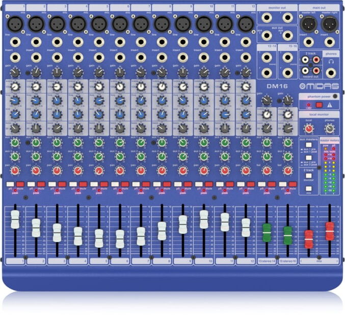 Midas DM16 - Mikser audio DDA