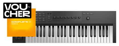 Native Instruments KOMPLETE KONTROL A49 + KOMPLETE 15 Select