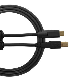 Kabel USB UDG Ultimate Audio Cable USB 2.0 C-B Black Straight 1,5m (prosty) U96001BL