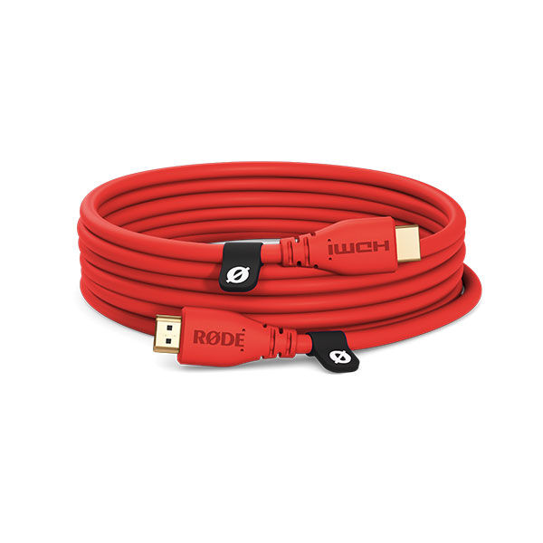 RODE HDMI CABLE 3R – Kabel 3m czerwony