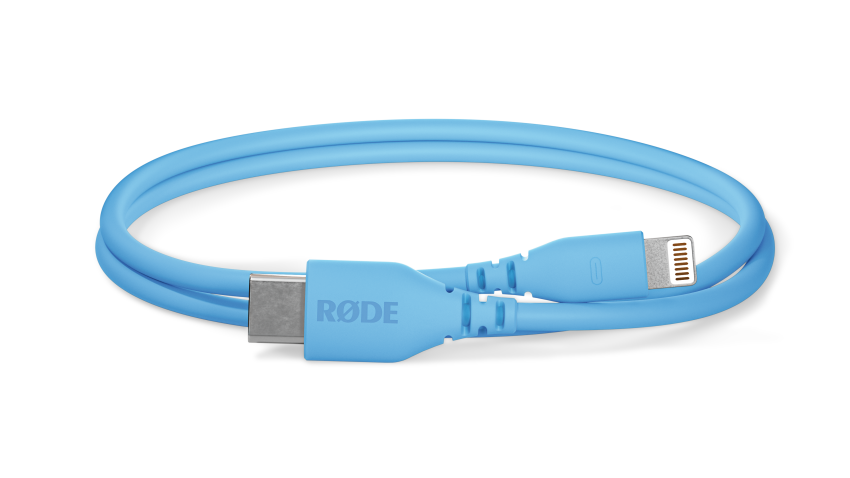 RODE SC21 - Niebieski Kabel USB-C - Lightning 30cm