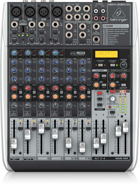 Behringer QX1204USB - Mikser audio