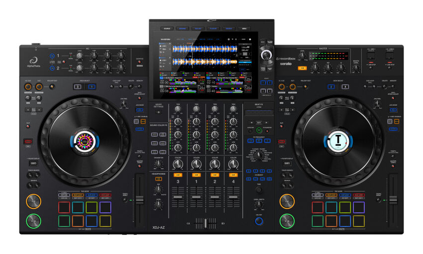 AlphaTheta XDJ-AZ - System DJ / Kontroler DJ ALL-IN-ONE (top)