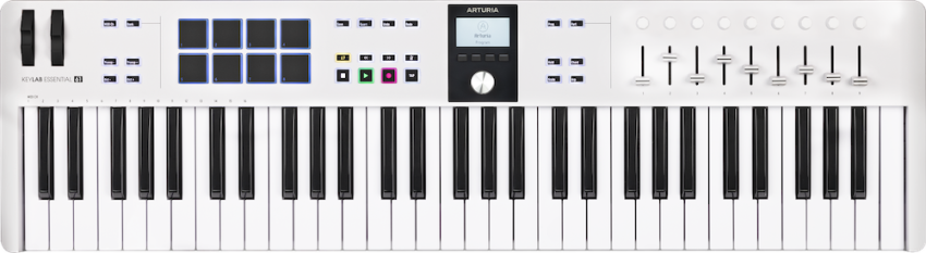 Arturia KeyLab Essential 61 MK3 White