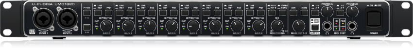 Behringer UMC1820 - Interfejs audio