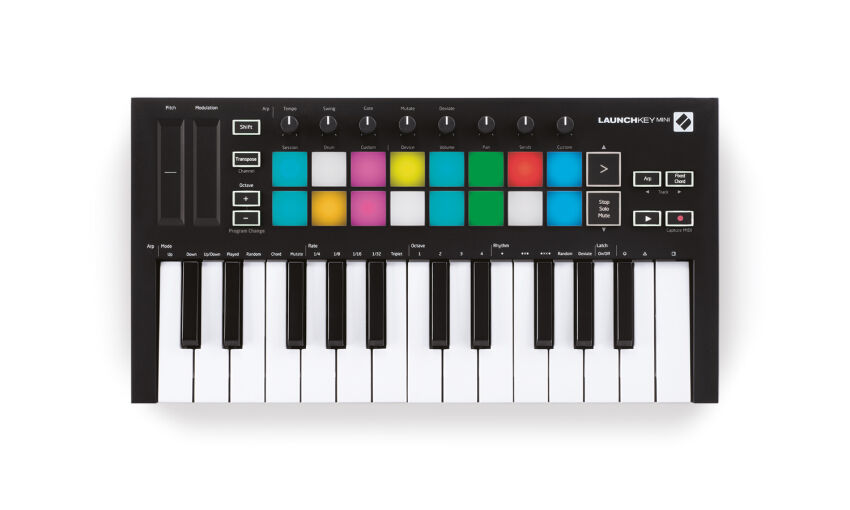 NOVATION Launchkey Mini mk3 - 25 klawiszowy kontroler MIDI 