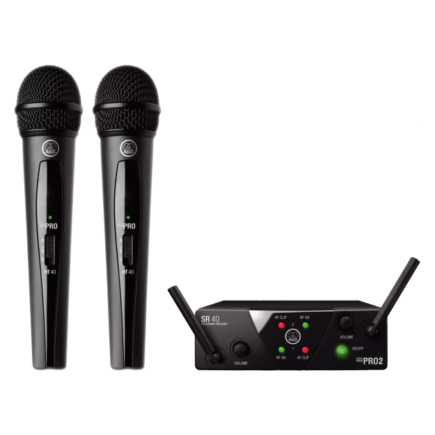 AKG WMS40 MINI 2 DUAL VOCAL SET BD US45A/C