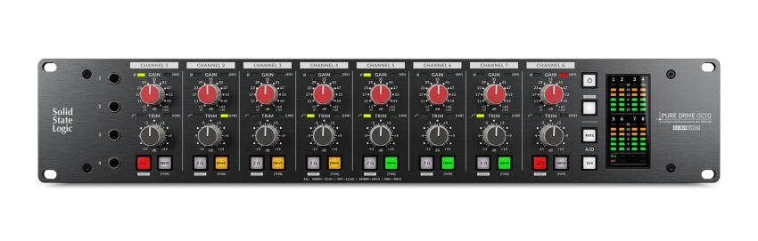 Solid State Logic Pure Drive Octo - przedwzmacniacz mikrofonowy