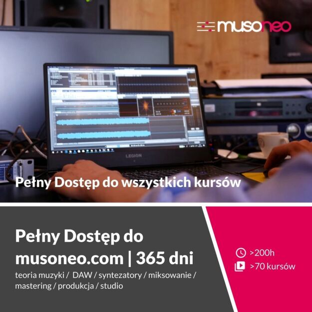 Musoneo - Pełny Dostęp - kursy video PL (wersja elektroniczna)