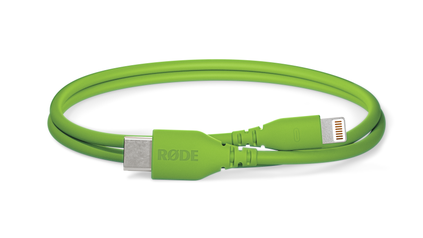 RODE SC21 - Zielony Kabel USB-C - Lightning 30cm