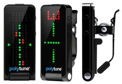 TC Electronic POLYTUNE CLIP BLACK - Tuner gitarowy na klipsie czarny