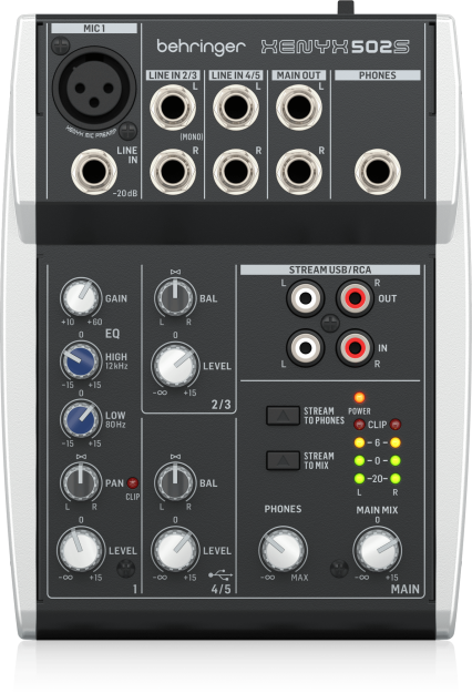 Behringer 502S - Mikser audio