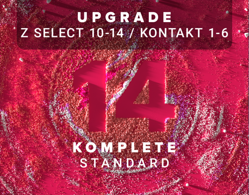 Native Instruments KOMPLETE 14 STANDARD UPGRADE z SELECT 10-14 / KONTAKT 1-6