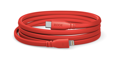 RODE SC19 - Czerwony Kabel USB-C na Lightning o długości 1,5 metra