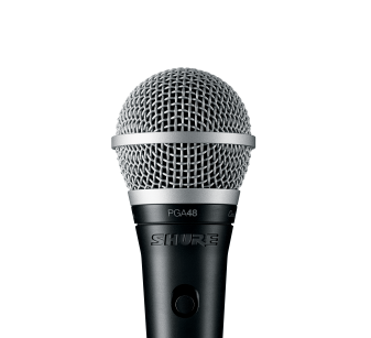 Shure PGA48-XLR-E - dynamiczny mikrofon do wokalu
