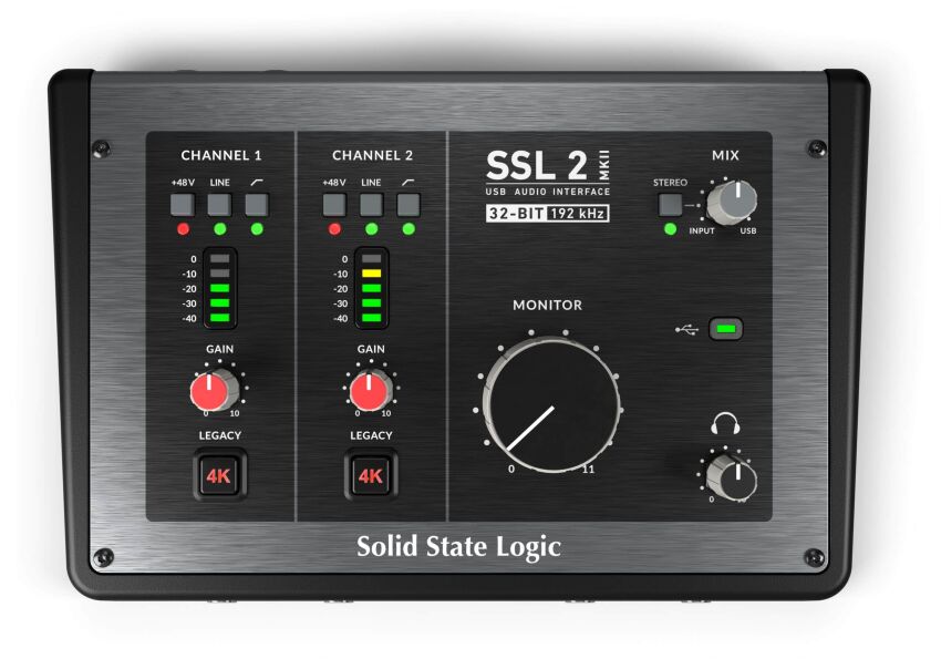 Solid State Logic SSL 2 MKII - interfejs audio USB 32-bit