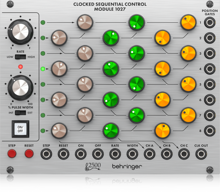 Behringer CLOCKED SEQUENTIAL CONTROL MODULE 1027