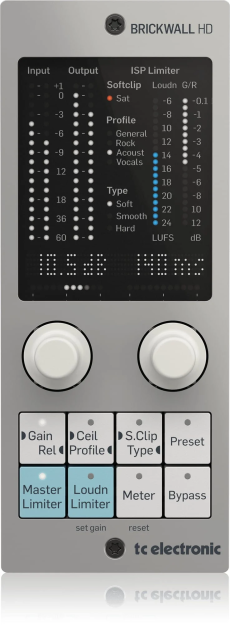 TC Electronic Brickwall HD - Wtyczka brickwall z fizycznym kontrolerem