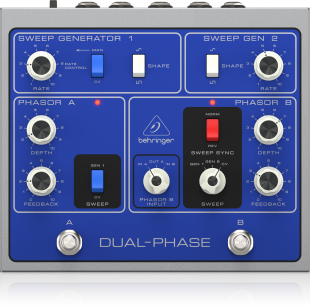 Behringer DUAL-PHASE Efekt typu phaser