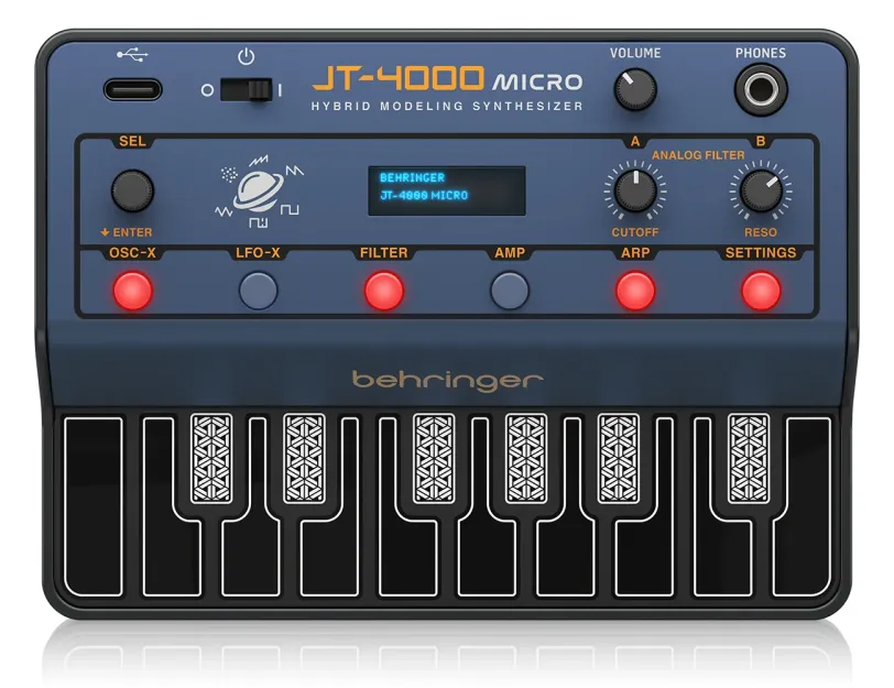 Behringer JT-4000 MICRO - Syntezator hybrydowy