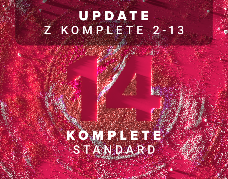 Native Instruments KOMPLETE 14 STANDARD UPDATE z KOMPLETE 2-13