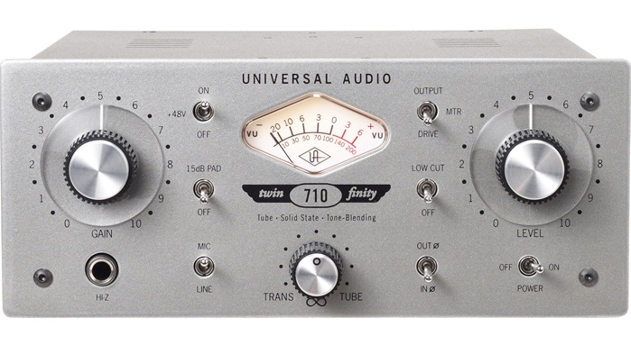 Universal Audio 710 Twin-Finity Tube & Solid State Mic Pre/DI