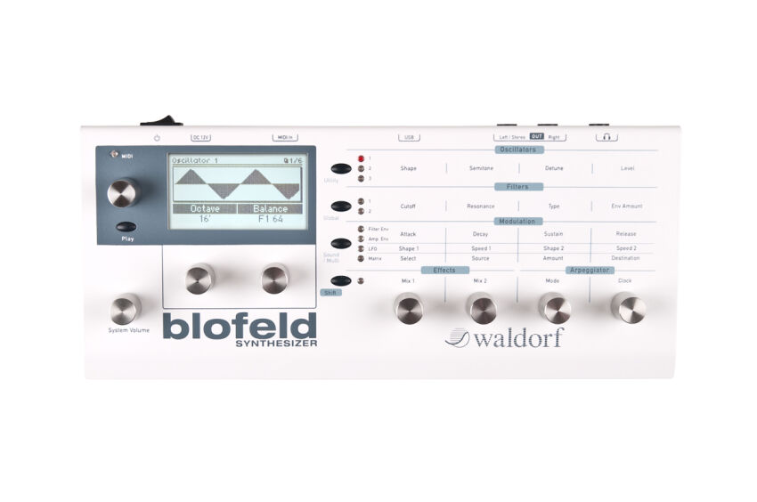 Waldorf Blofeld Desktop White