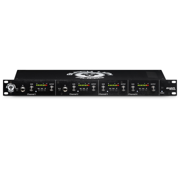 Black Lion B12A Quad - 4-kanałowy preamp mikrofonowy