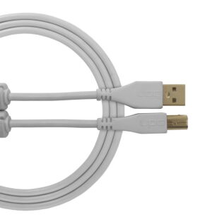 Kabel USB UDG Ultimate Audio Cable USB 2.0 A-B White Straight 1m (prosty) U95001WH