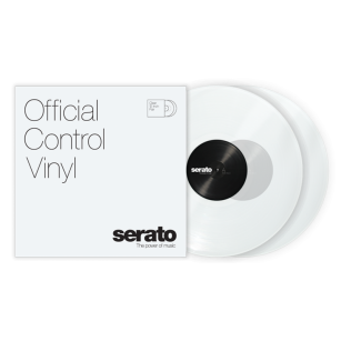 12" płyty z kodem czasowym Serato Standard Colours CLEAR (para)