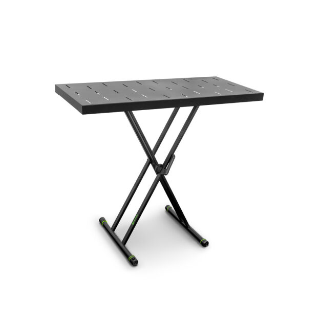 Gravity KSX 2 RD - Statyw typu X na keyboard lub dla DJ'a z półką Rapid Desk