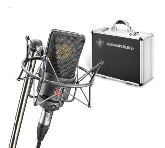 Neumann TLM 103 mt Mono Set - pojemnościowy mikrofon studyjny z koszykiem i walizką wersja czarna