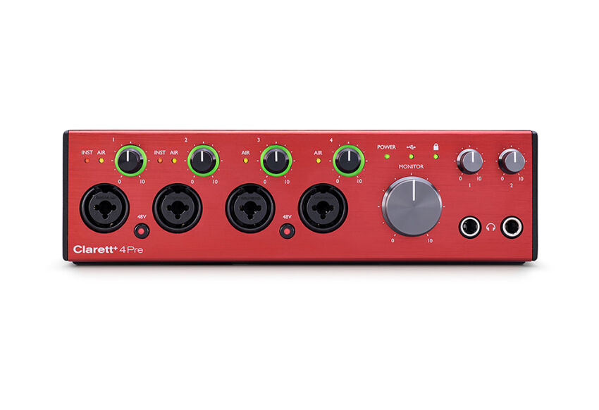 Focusrite Clarett+ 4Pre