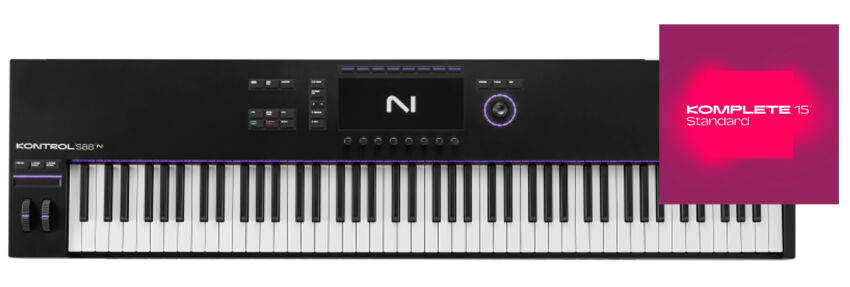 Native Instruments KOMPLETE KONTROL S88 MK3 + KOMPLETE 15 STANDARD za 50% ceny