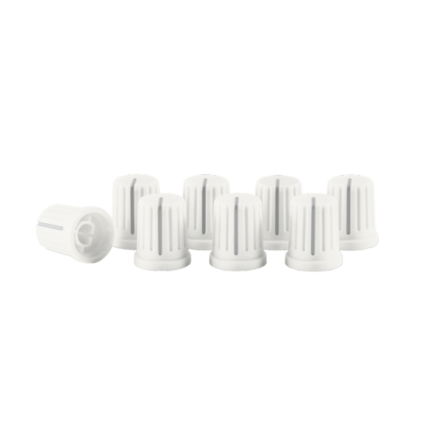 RELOOP Knob Cap Set White 8 szt.