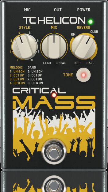 TC Helicon Critical Mass Reverb/Tone