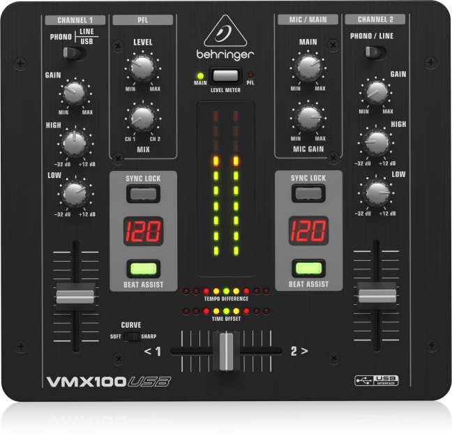 Behringer VMX100USB - Mikser DJ