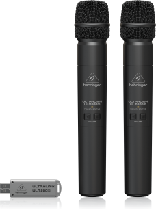 Behringer ULM202USB - Mikrofon bezprzewodowy 2,4 GHz podwójny