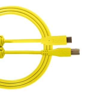 Kabel USB UDG Ultimate Audio Cable USB 2.0 C-B Blue Yellow 1,5m (prosty) U96001YL