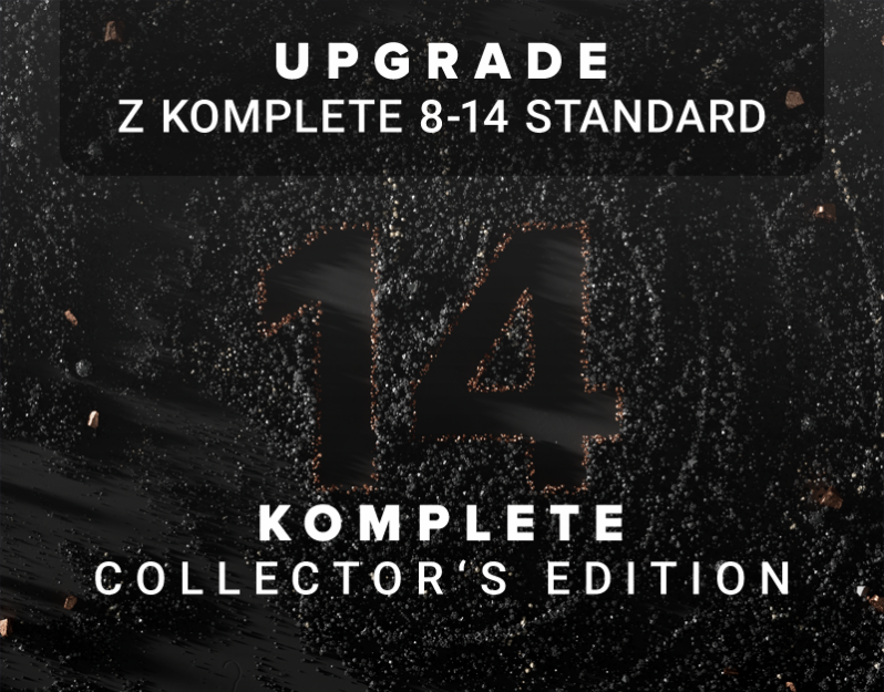 Native Instruments KOMPLETE 14 COLLECTOR'S EDITION UPGRADE z KOMPLETE 8-14 STANDARD