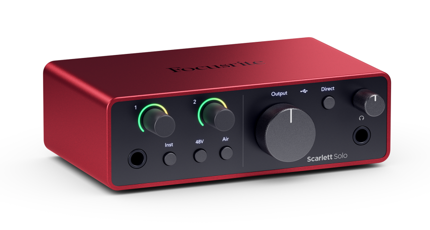 Focusrite Scarlett SOLO 4th Gen - Interfejs audio