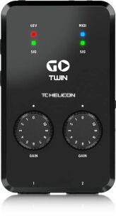TC Helicon GO Twin - Interfejs audio/MIDI do urządzeń mobilnych