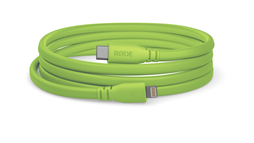 RODE SC19 - Zielony Kabel USB-C na Lightning o długości 1,5 metra