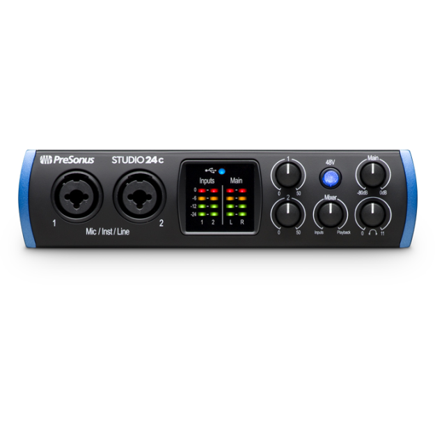 PreSonus Studio 24c - Interfejs audio